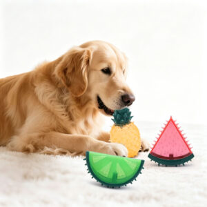 teeth cleaning interactive play toy for puppies small & medium dogs